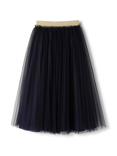 Gonna In Tulle Con Cintura Glitterata