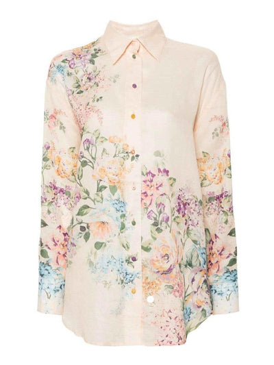 Camicia Halliday Con Stampa Floreale