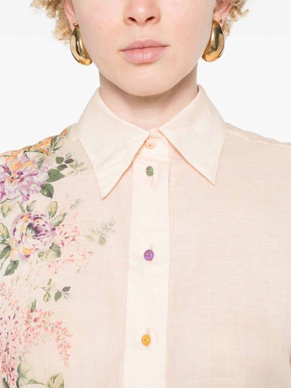 Camicia Halliday Con Stampa Floreale