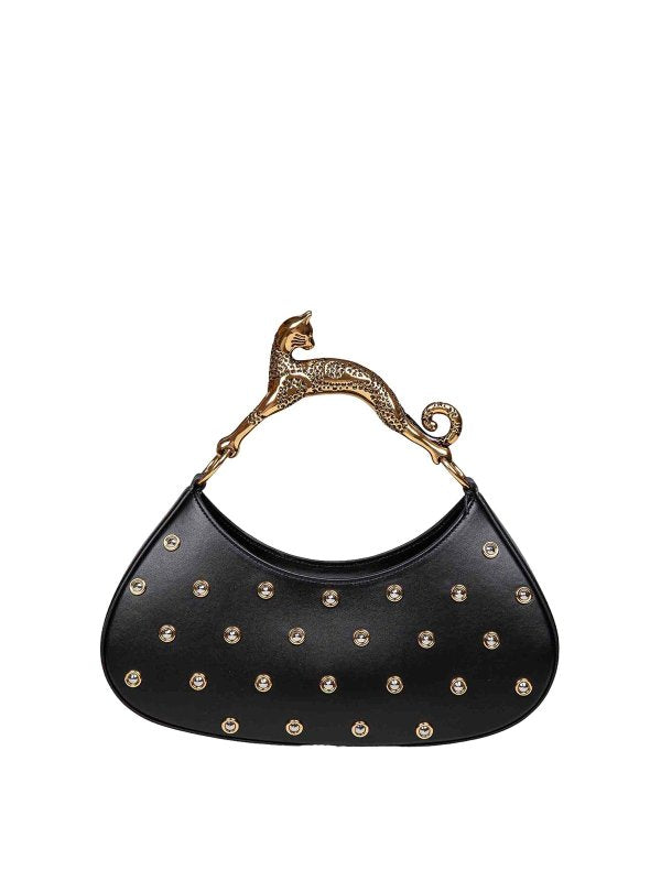 Borsa Hobo Cat Larga In Pelle