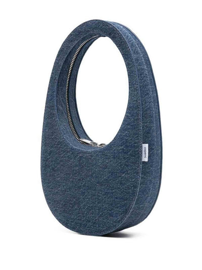 Mini Borsa A Scorrimento In Denim