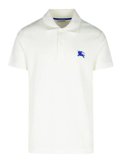 Polo In Cotone Bianco