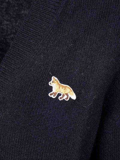 Cardigan Boxy Baby Fox Patch