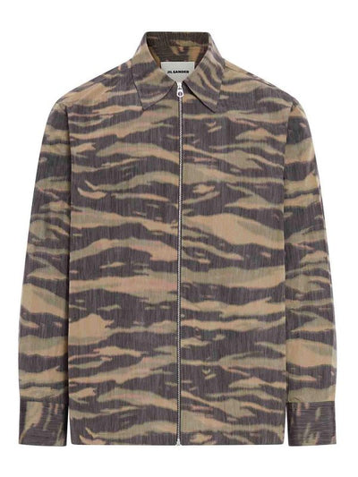 Overshirt Stampa Camouflage