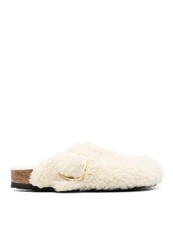 Pantofole In Shearling Boston