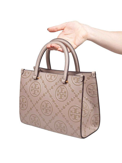 Borsa Tote Bag In Pelle Monogram