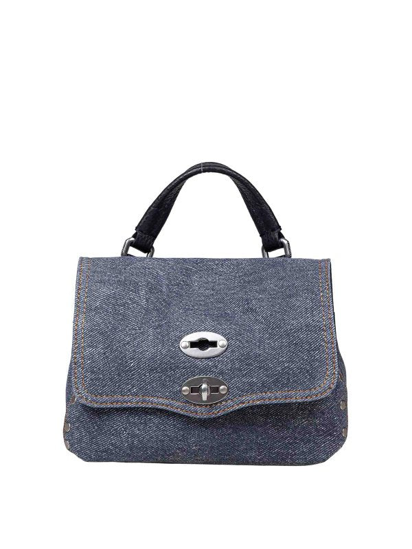 Borsa Postina Tela Genova Baby In Denim