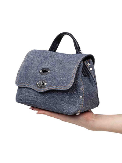 Borsa Postina Tela Genova Baby In Denim