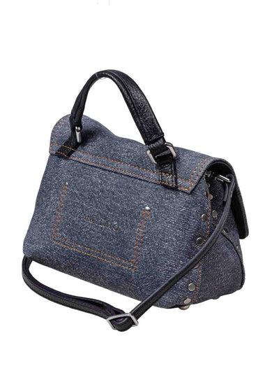 Borsa Postina Tela Genova Baby In Denim