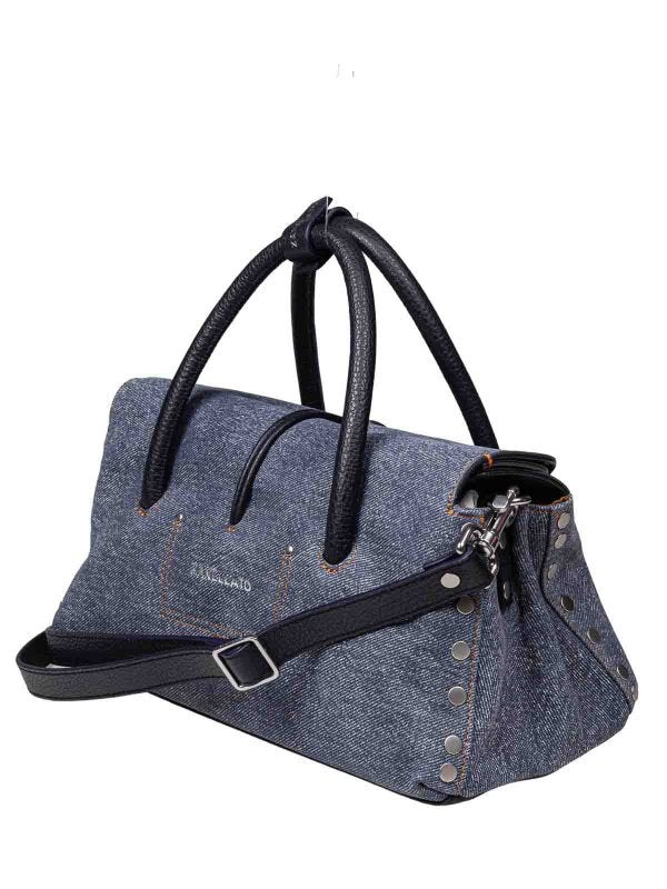 Borsa Dotta Tela Genova S Colore Denim