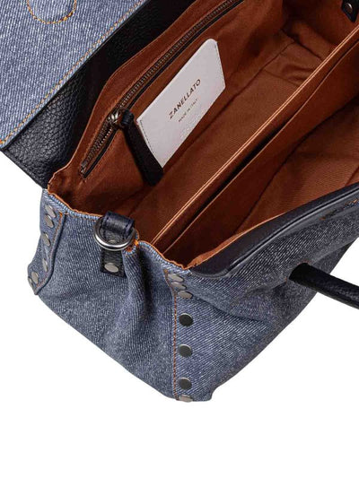 Borsa Dotta Tela Genova S Colore Denim