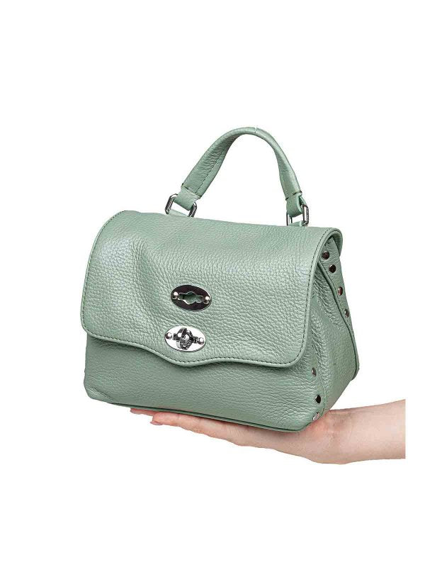 Postina Daily Baby In Pelle Colore Verde