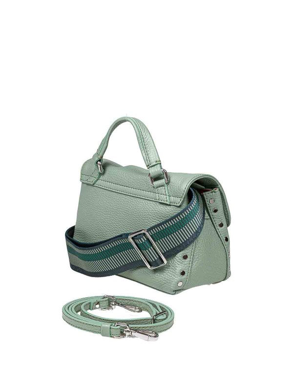 Postina Daily Baby In Pelle Colore Verde