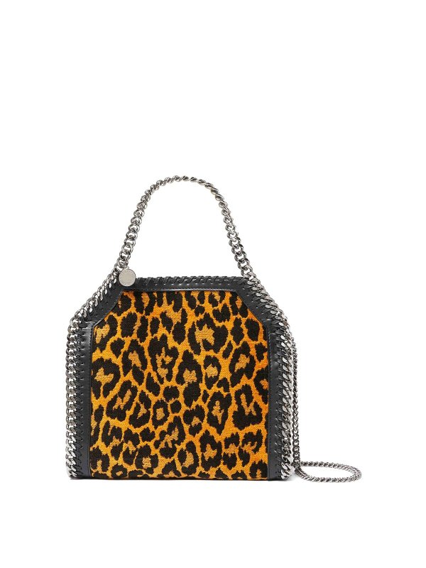 Borsa Tote Falabella Mini Leopardata