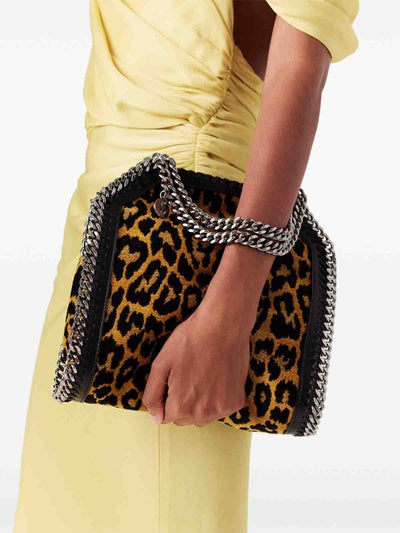 Borsa Tote Falabella Mini Leopardata