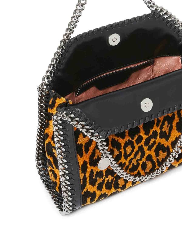 Borsa Tote Falabella Mini Leopardata