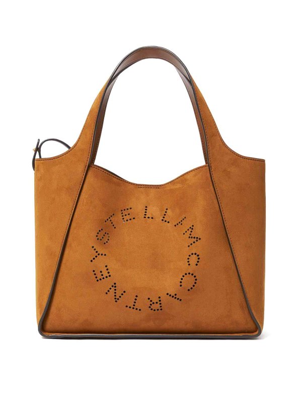 Borsa Tote Con Manico Superiore Con Logo