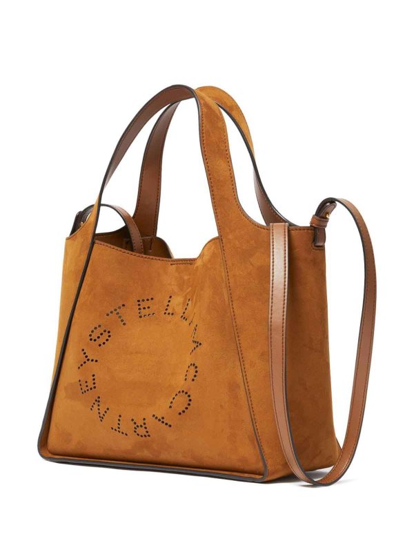 Borsa Tote Con Manico Superiore Con Logo