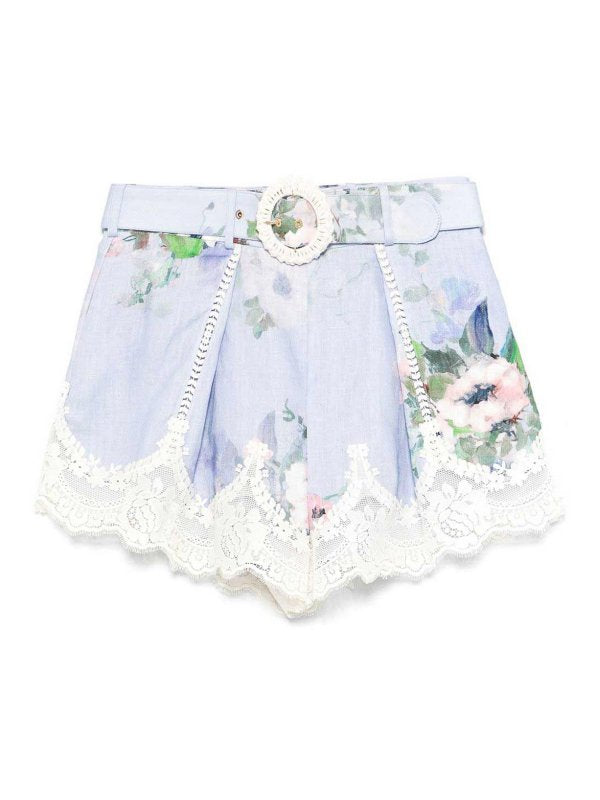 Shorts Pervinca Con Cintura Everley