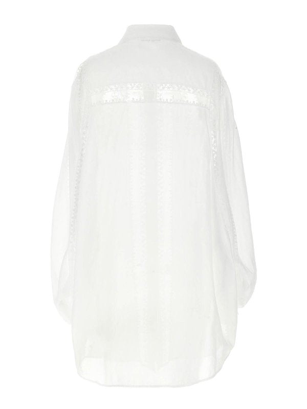 Camicia In Tulle