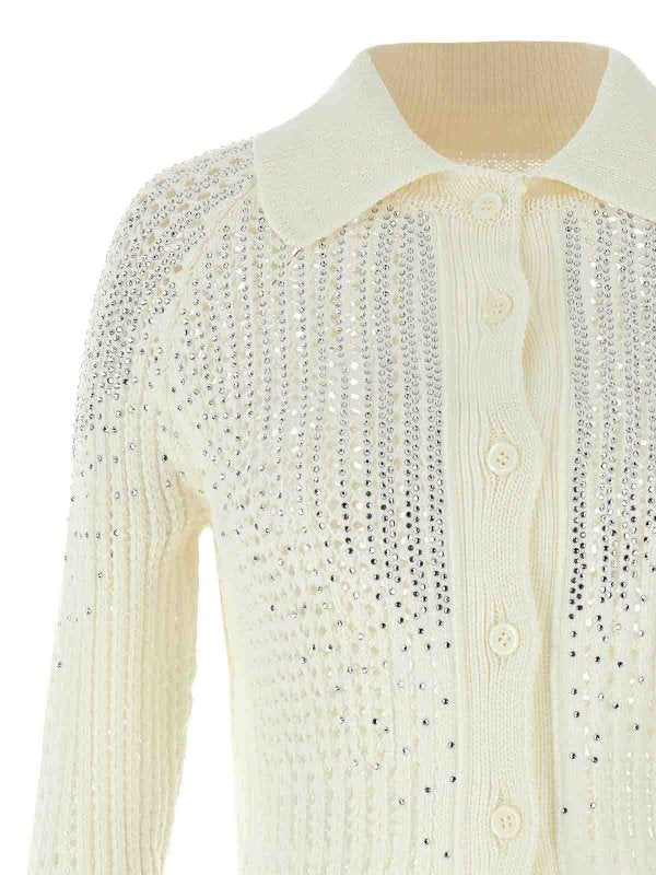 Cardigan Con Strass