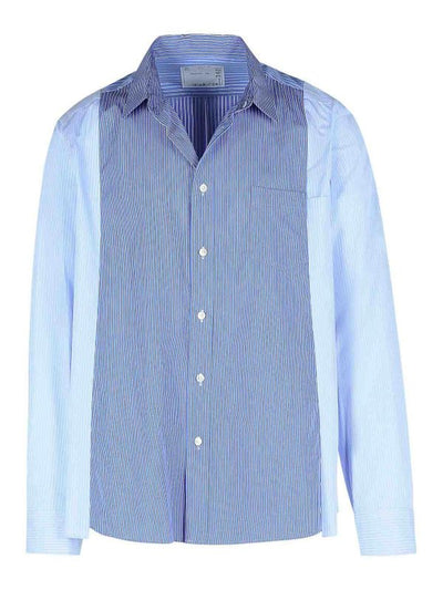 Camicia In Cotone Azzurro