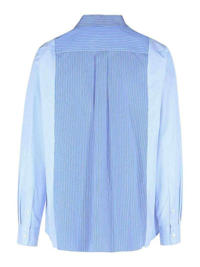 Camicia In Cotone Azzurro