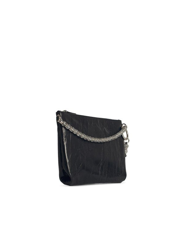 Borsa Callie In Pelle Nera