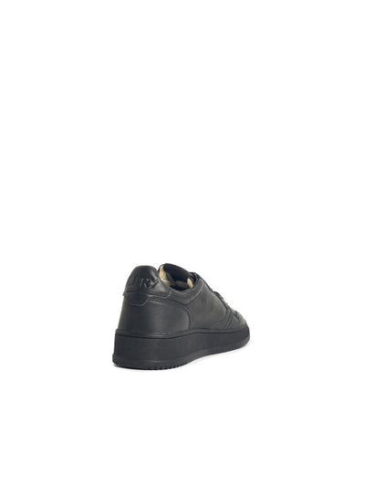 Sneakers Medialist In Pelle Nera