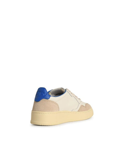 Sneaker Da Medaglia In Pelle Bianca