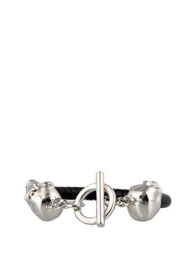 Bracciale Skull Con Teschi In Ottone