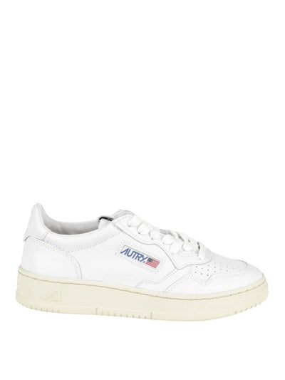 Sneakers Basse In Pelle