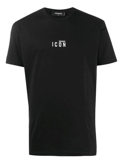 T-shirt In Cotone Stampa Icon