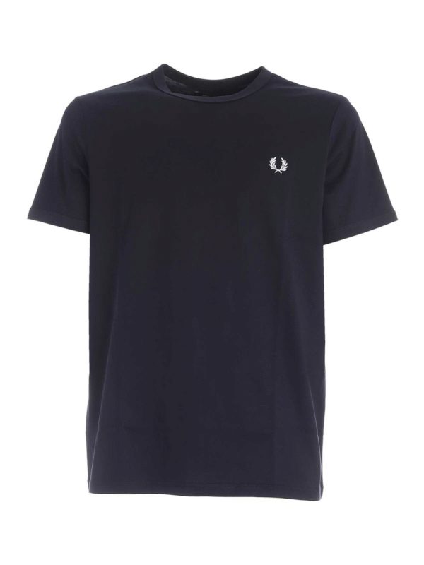 T-shirt Ringer Blu