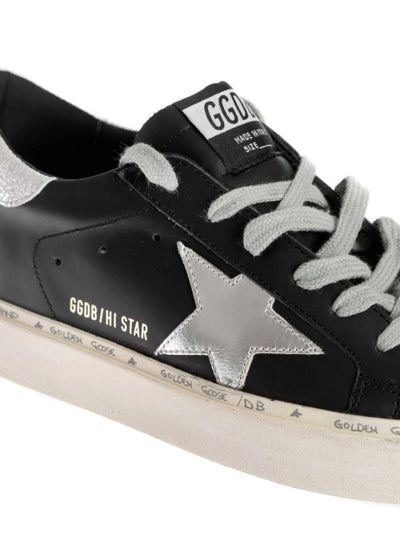 Sneakers Hi Star Nere Con Logo Laminato