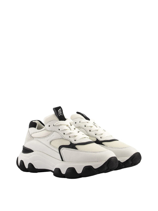 Sneakers Hyperactive In Pelle E Tessuto