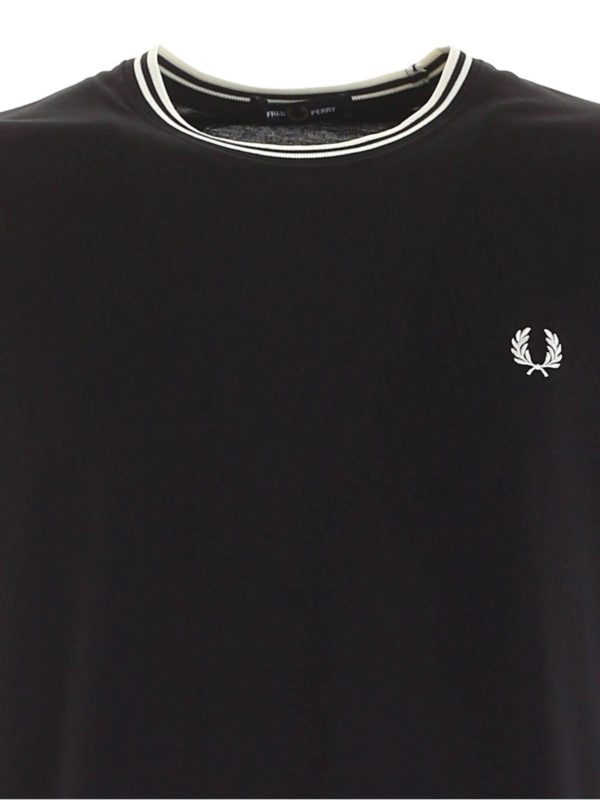 T-shirt Con Logo Nero