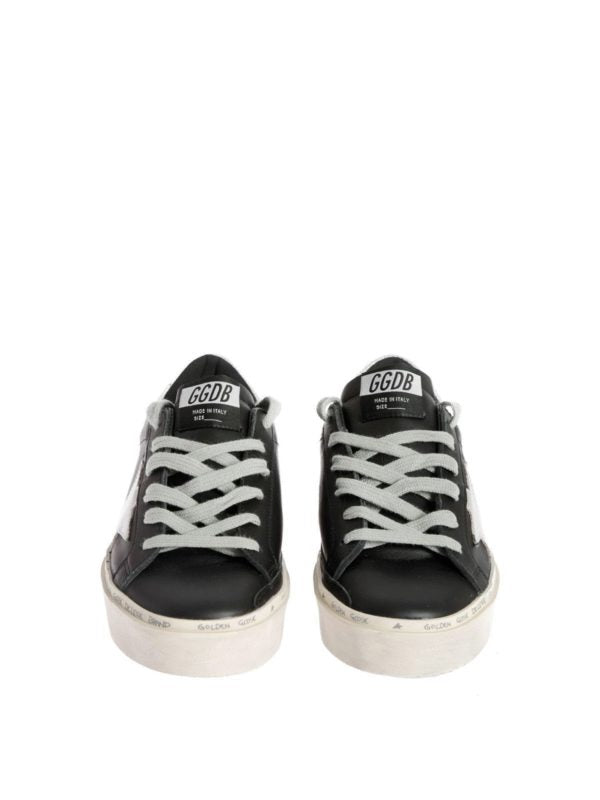 Sneakers Hi Star Nere Con Logo Laminato