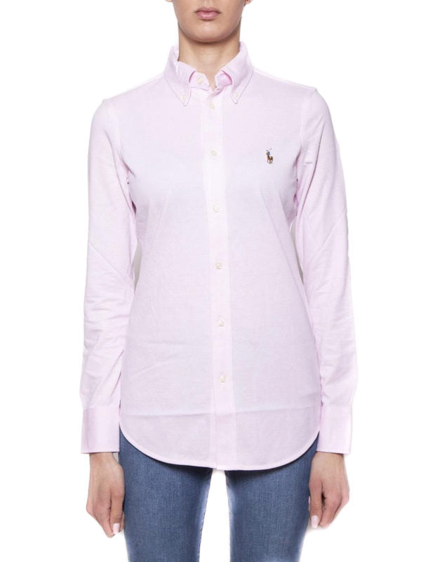 Camicia Oxford Rosa B/d