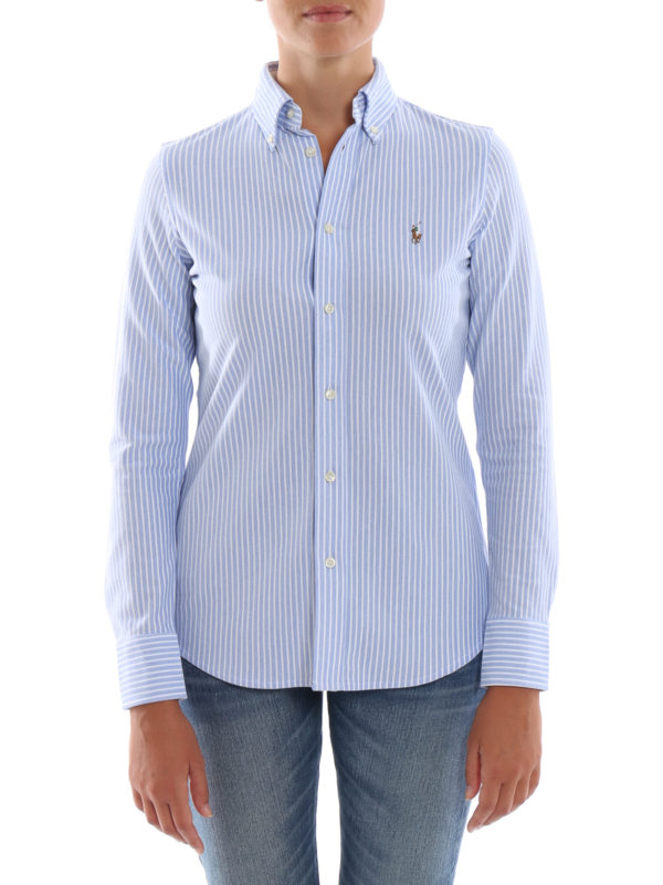 Camicia Oxford A Righe