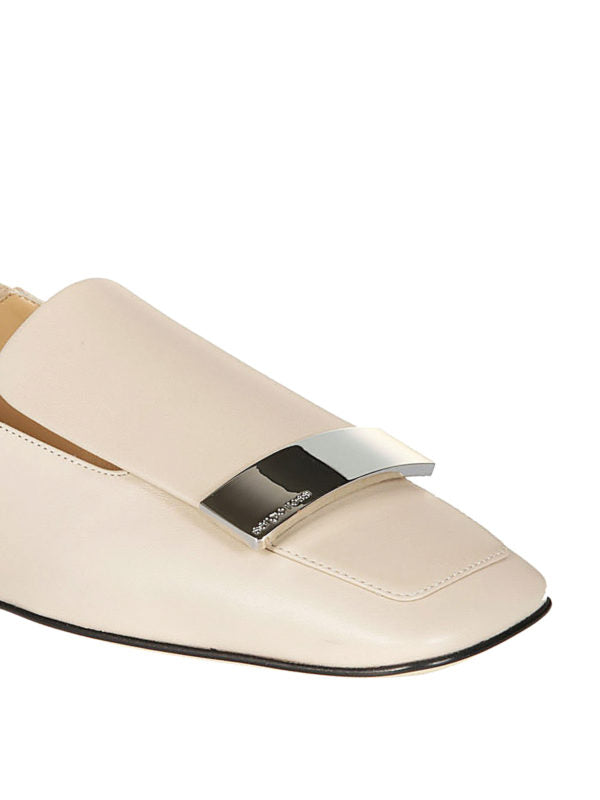 Slipper Sr1 In Nappa Neutral