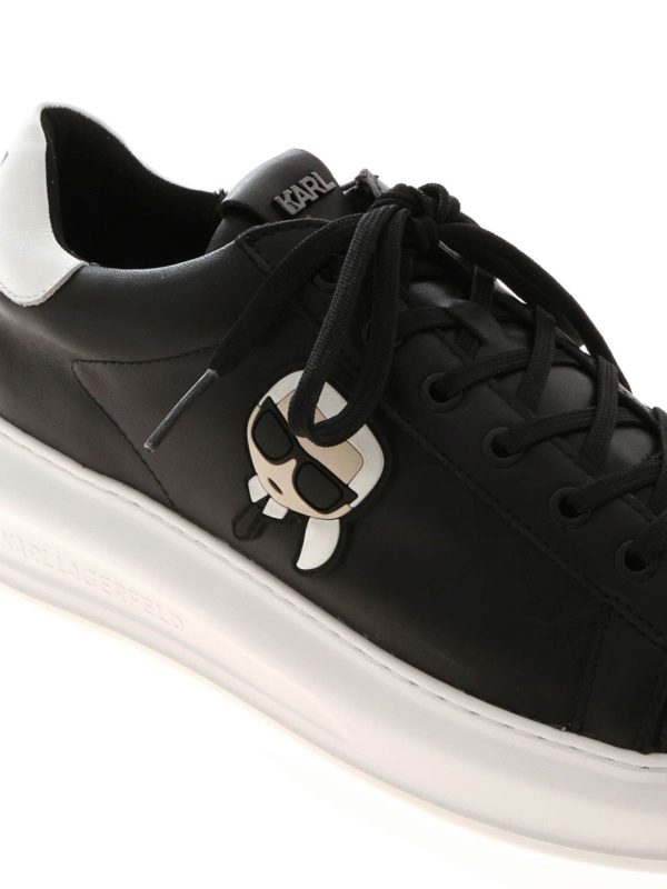 Kapri Karl Iconic 3d Sneakers In Black