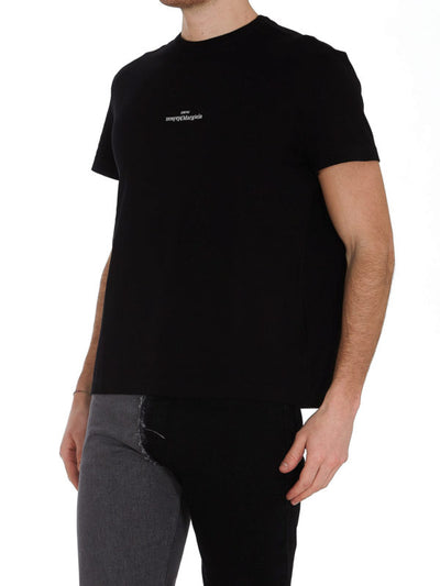 T-shirt Con Logo Distorto