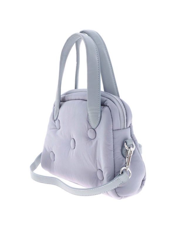 Borsa Azzurra Con Charm Orsetto