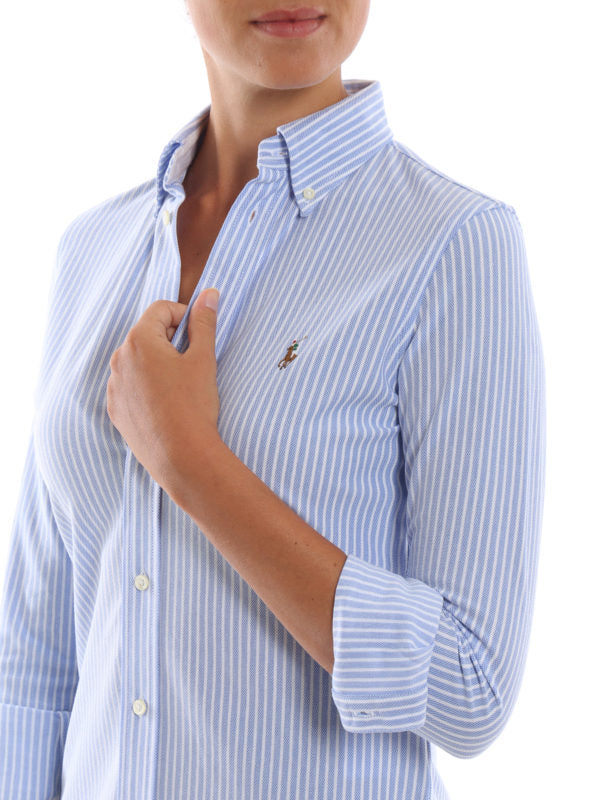 Camicia Oxford A Righe