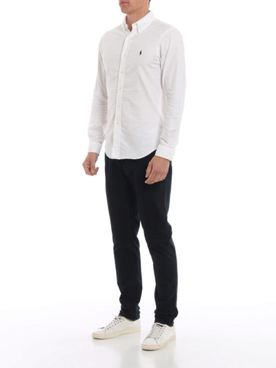 Camicia Oxford B/d In Cotone Bianco