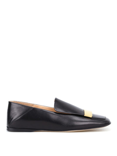 Slipper Sr1 In Nappa Nera