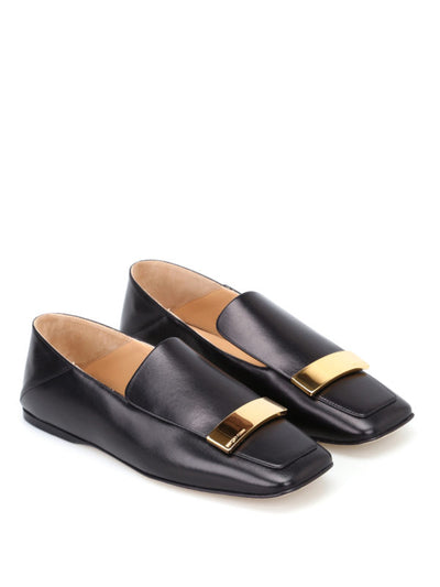 Slipper Sr1 In Nappa Nera