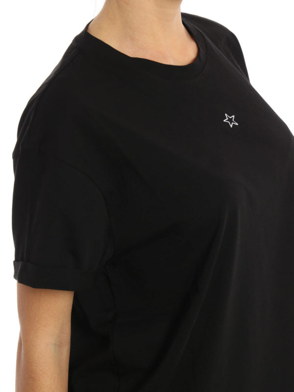 T-shirt Con Ricamo Micro Stella