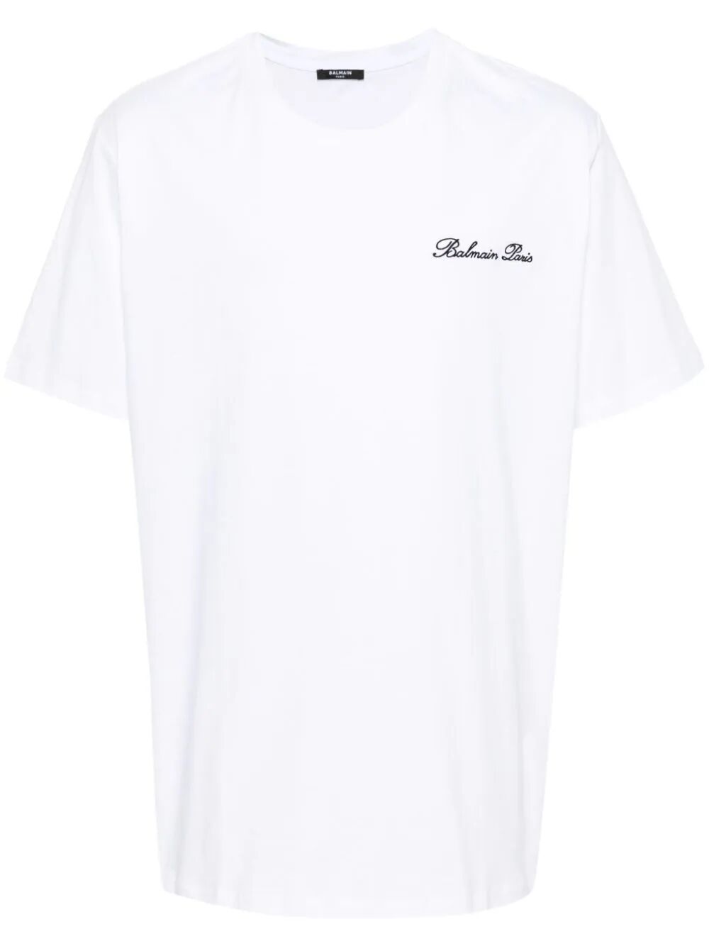 Balmain Signature Embroidery T-shirt Bulky Fit